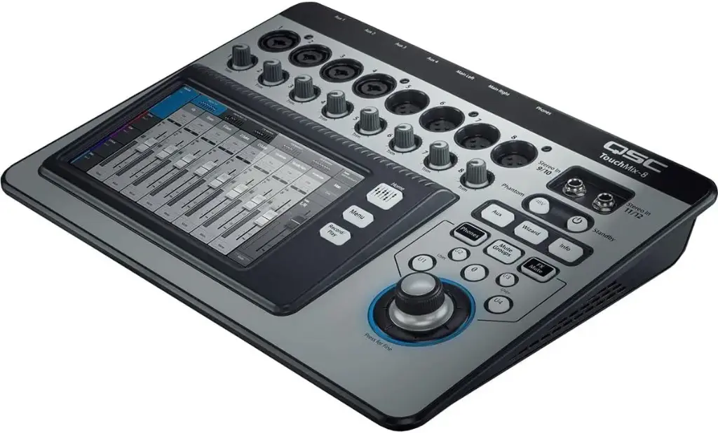 QSC TouchMix-8便攜式數字混音器（帶包）